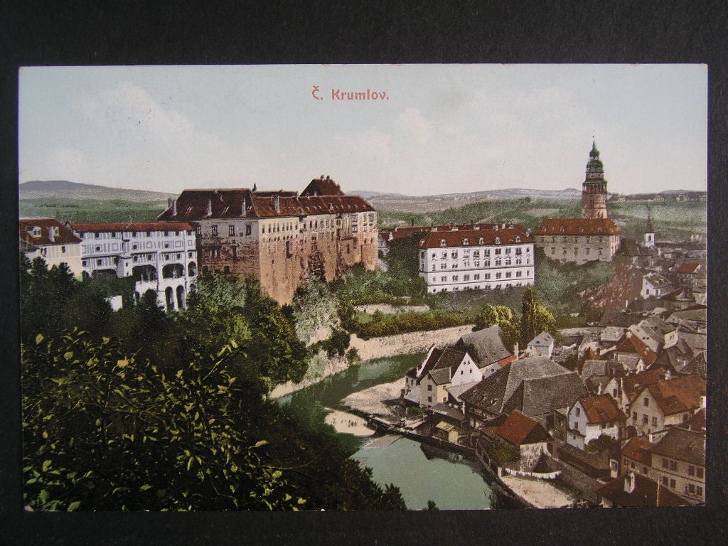 Český Krumlov, prošlá 1908