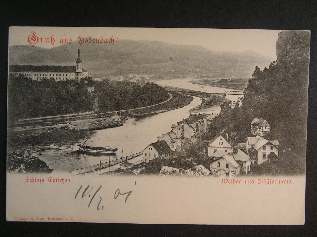 Podmokly, Bodenbach, okr. Děčín, neprošlá