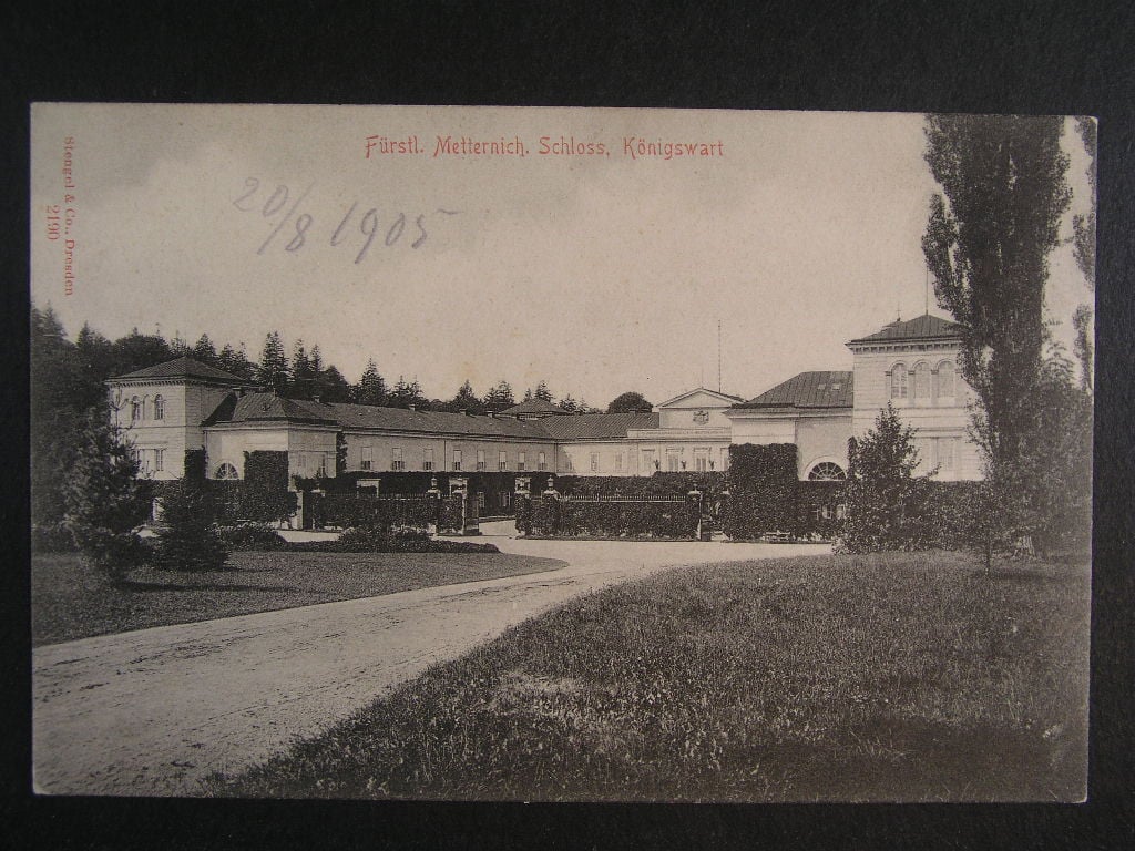 Lázně Kynžvart okr. Cheb, neprošlá
