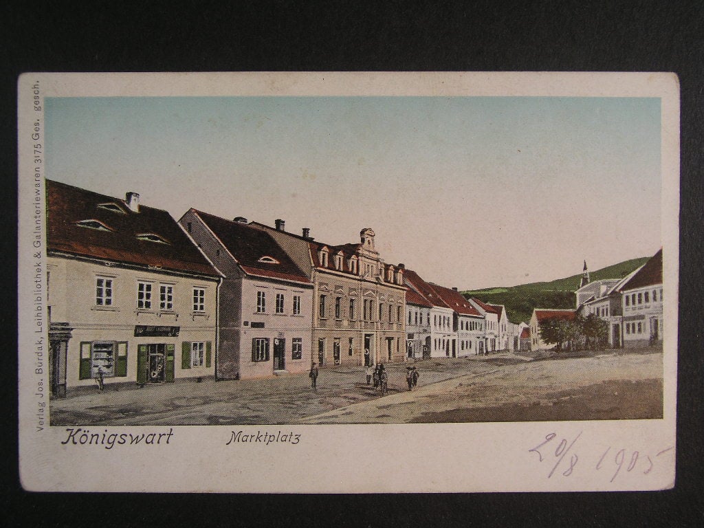 Lázně Kynžvart okr. Cheb, neprošlá