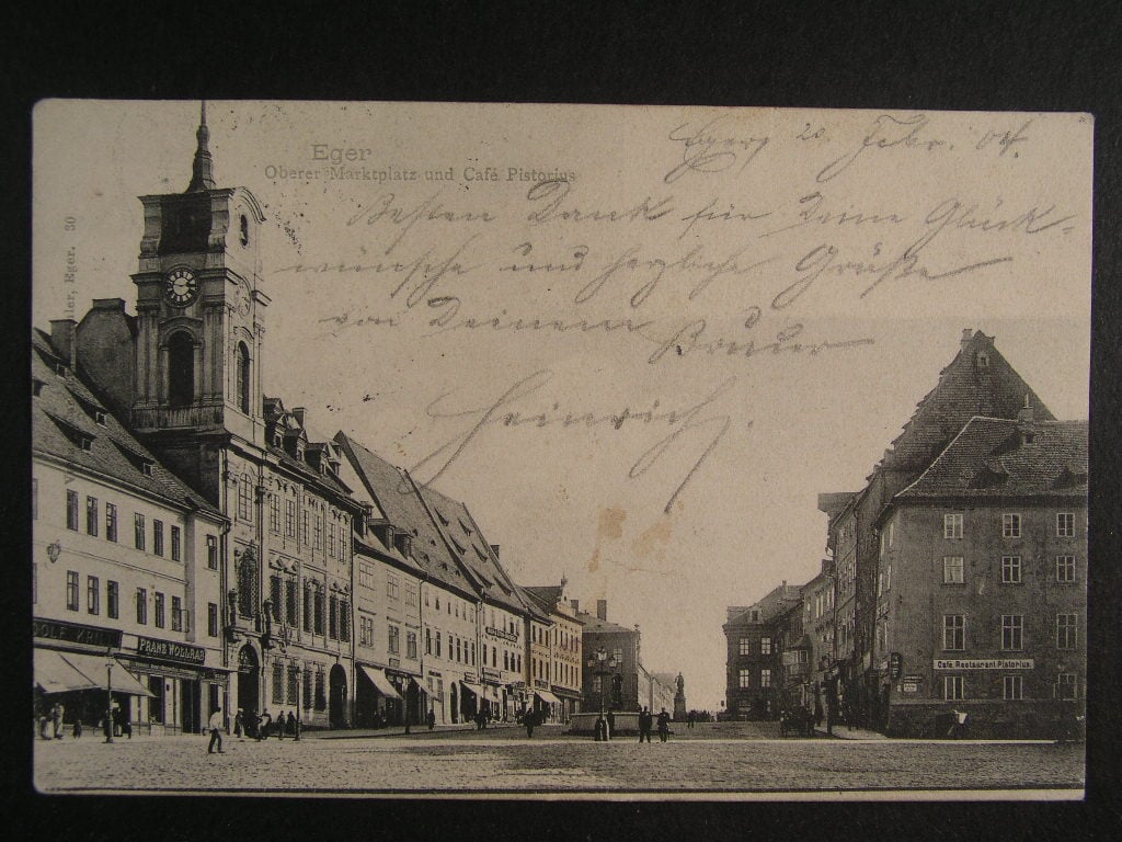 Cheb prošlá 1904