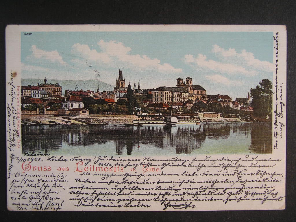 Litoměřice, prošlá 1901