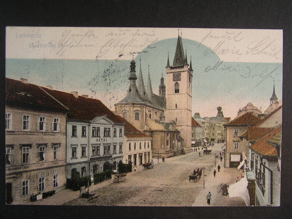 Litoměřice, prošlá 1902