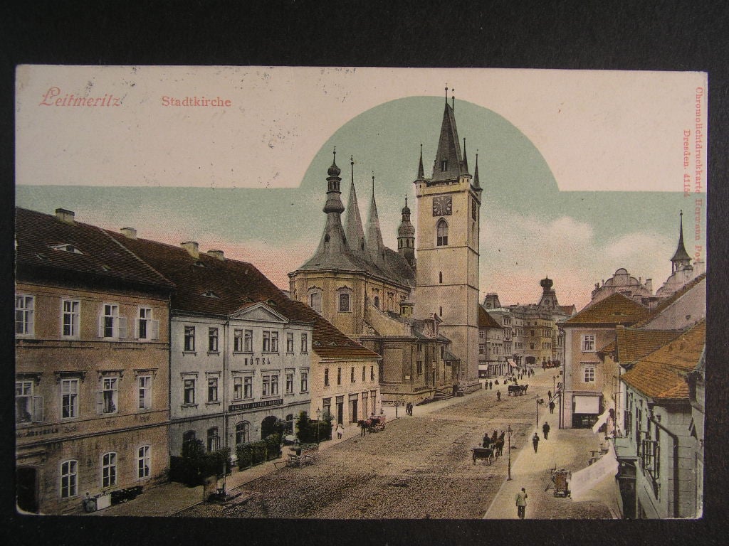 Litoměřice, prošlá 1903
