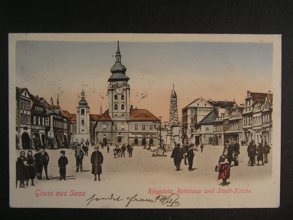 Žatec okr. Louny, prošlá 1901