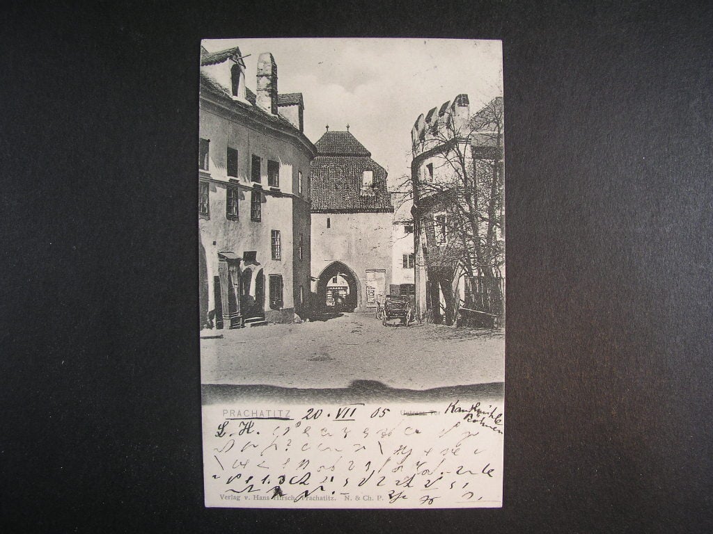 Prachatice, prošlá 1905