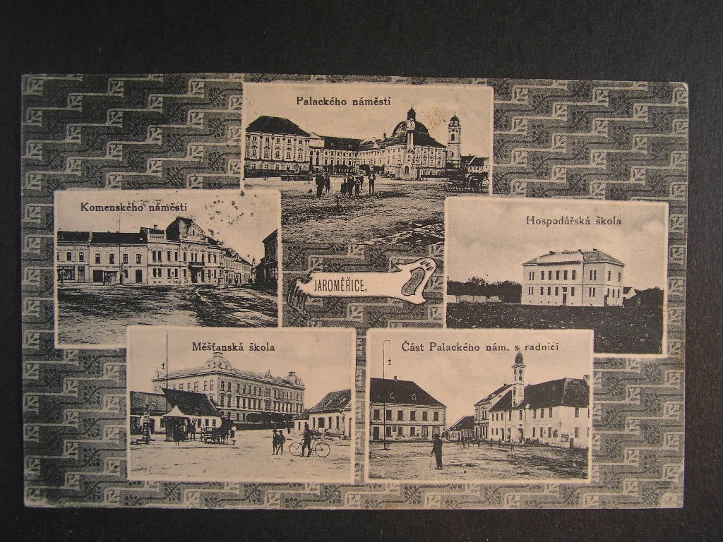 Jaroměřice okr. Třebíč, prošlá 1919