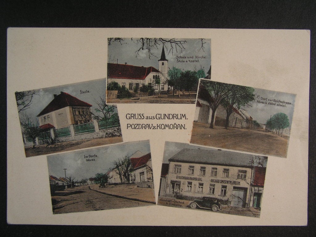Komořany okr. Vyškov, neprošlá