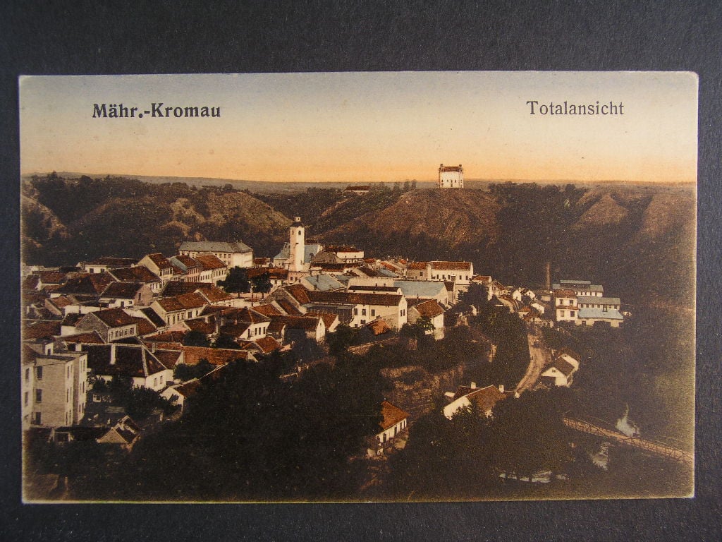 Moravský Krumlov okr. Znojmo, prošlá 1925