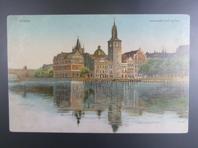 Praha Staroměstské mlýny, neprošlá