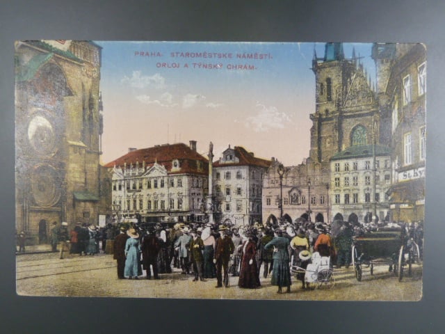Praha Staroměstské nám., prošlá