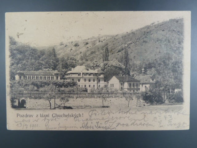 Praha Chuchelské lázně, prošlá 1900