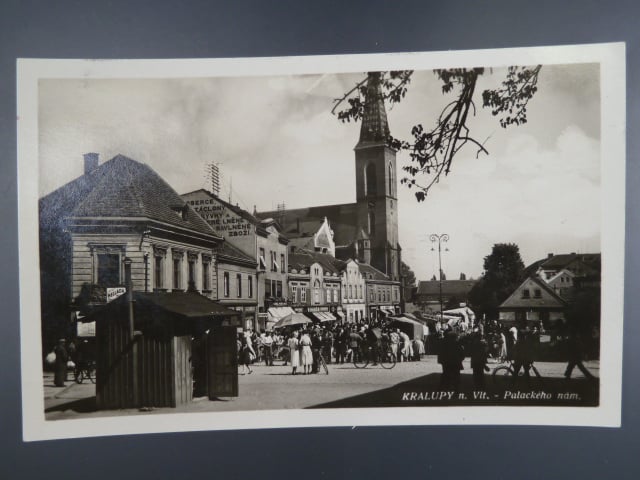 Kralupy n. Vltavou, Palackého nám.,neprošlá