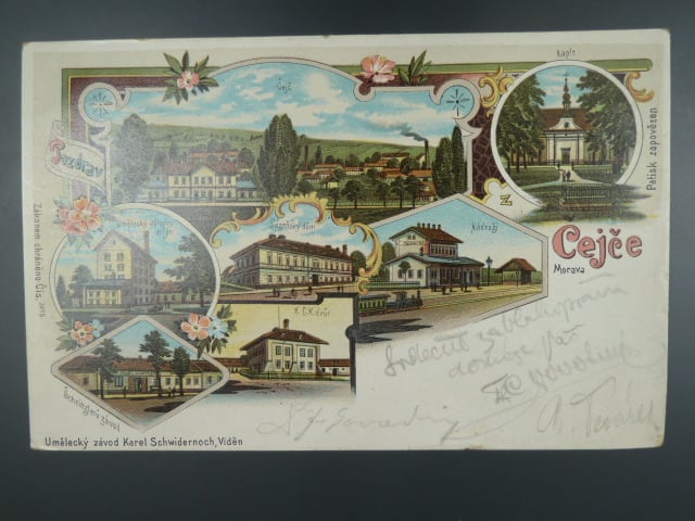 Čejč, lito. Schwidernoch, prošlá 1898