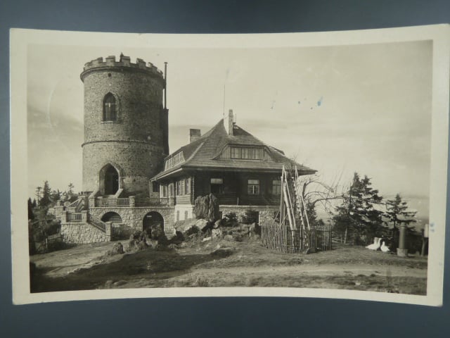 Kleť rozhledna, prošlá1948