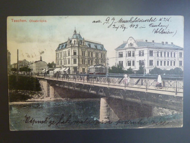 Těšín, prošlá 1910