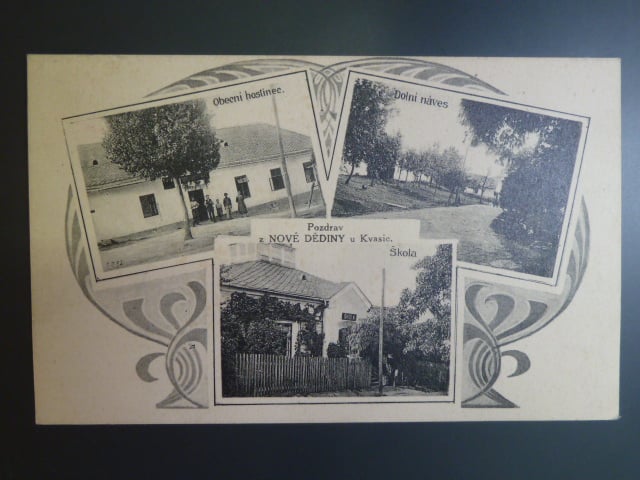 Nová Dědina u Kvasic, prošlá 1926
