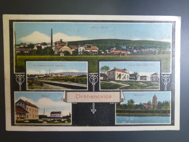 Drahanovice, prošlá 1920, odpadená zn.