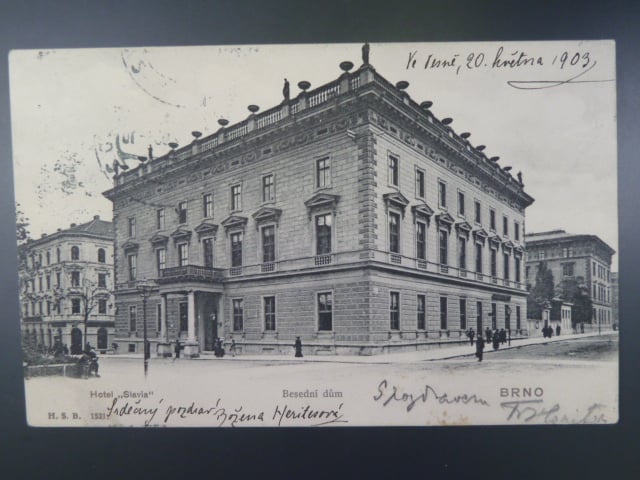 Brno, Besední dům, prošlá