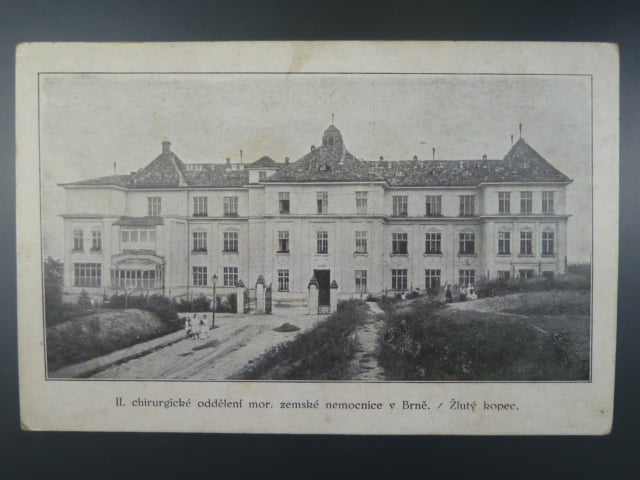 Brno, nemocnice na Žlutém kopci, neprošlá