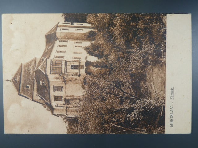 Miroslav zámek, prošlá 1920