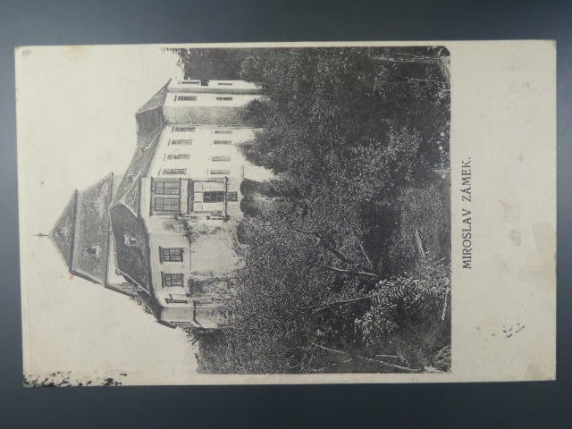 Miroslav zámek, prošlá 1925