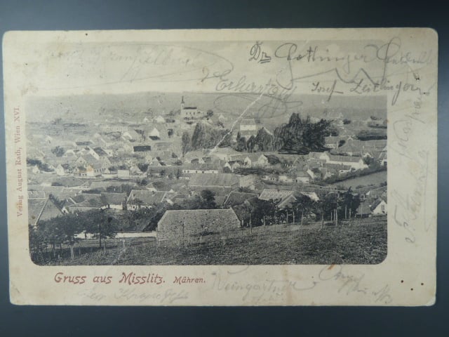 Miroslav celkový pohled, prošlá 1906, zlomená
