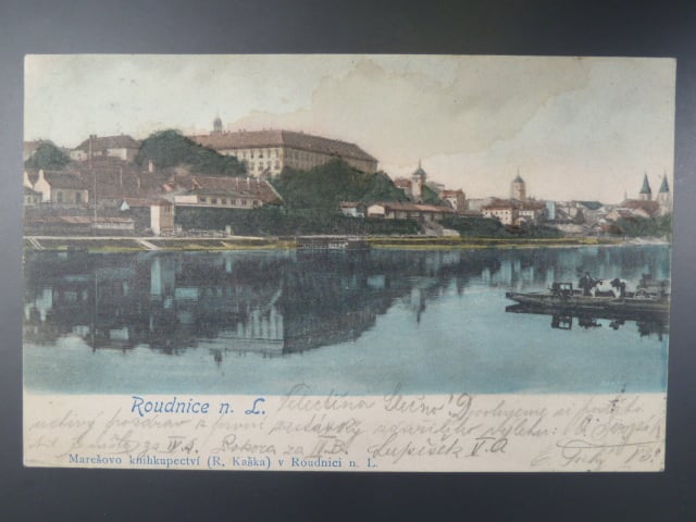 Roudnice n. L. ,prošlá 1902