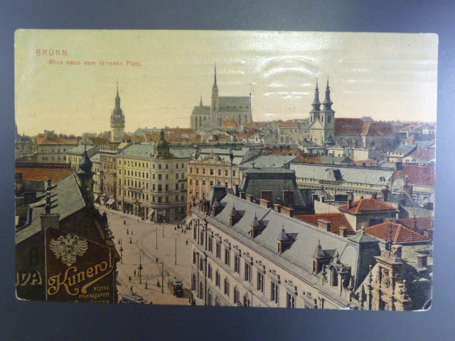 Brno, Náměstí Svobody, prošlá 1911