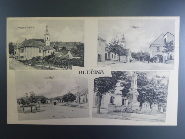 Blučina, prošlá 1931
