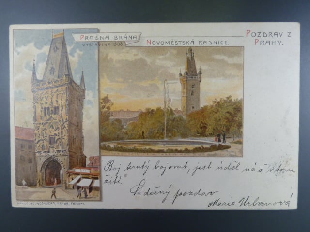 Praha, prošlá 1899