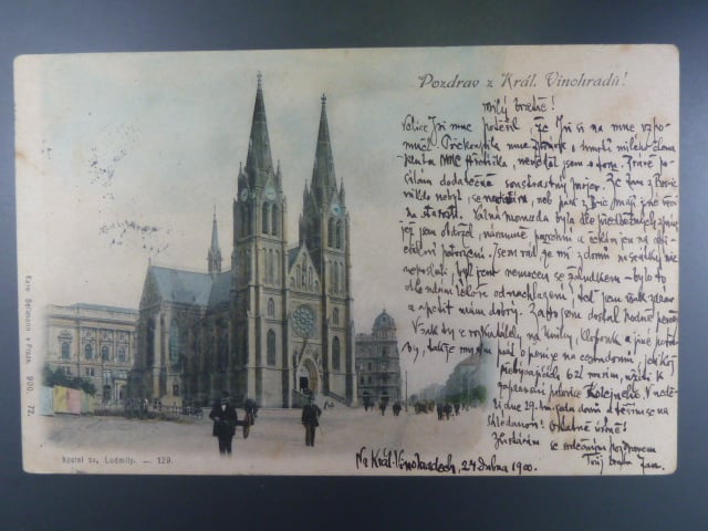 Praha Vinohrady, prošlá 1900