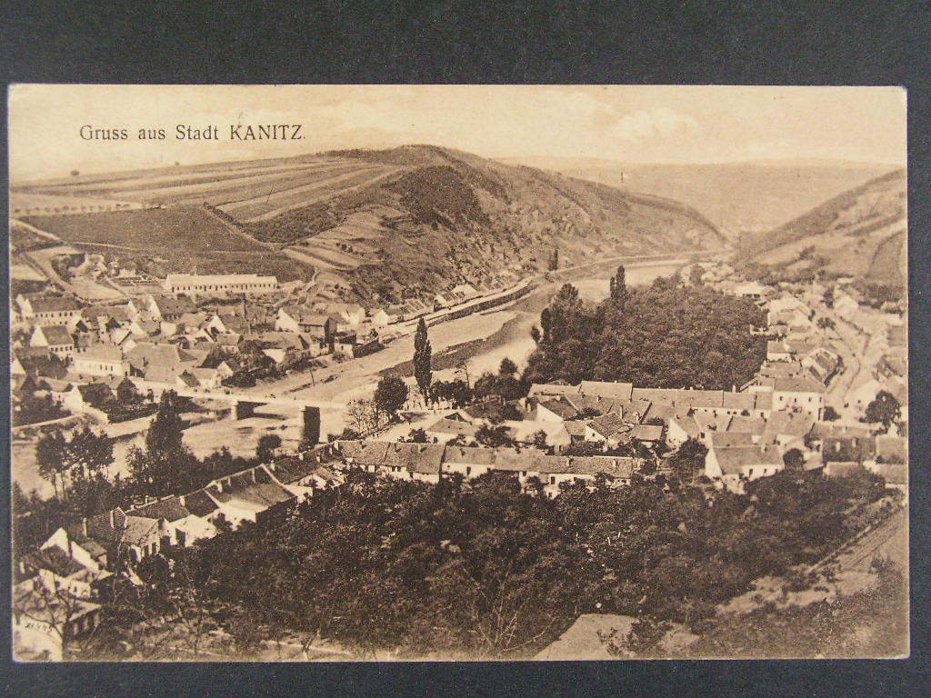 Dolní Kounice okr. Brno venkov, prošlá 1916