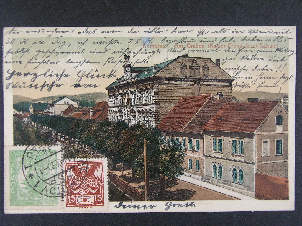 Chomutov, prošlá 1920