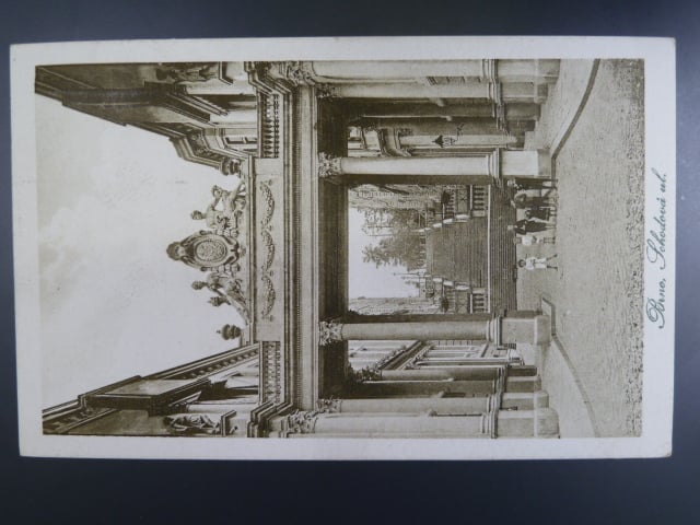 Brno, Schodová ul., prošlá 1924
