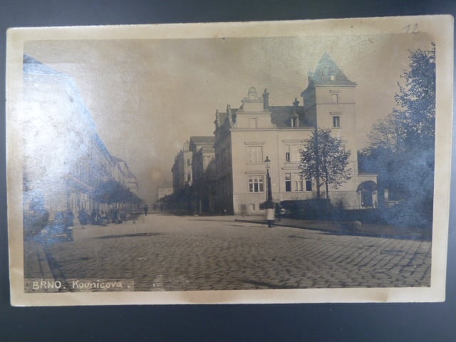 Brno, Kounicova ul.., prošlá 1928