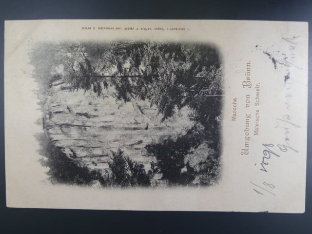 Macocha, prošlá 1898