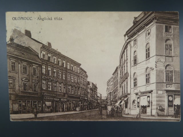 Olomouc Anglická třída, prošlá 1922