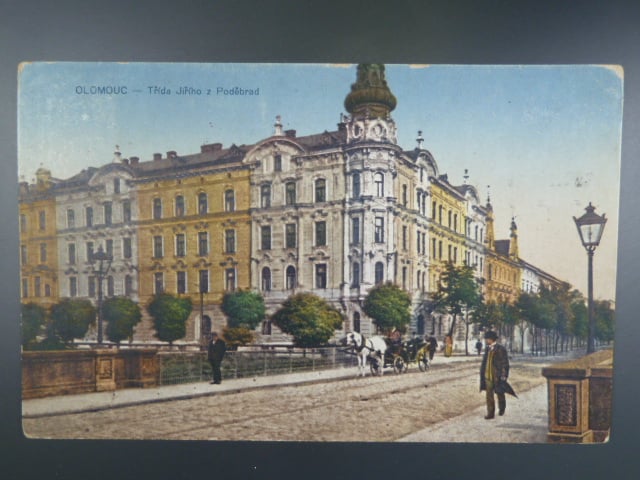 Olomouc Třída Jiřího z Poděbrad, prošlá 1921