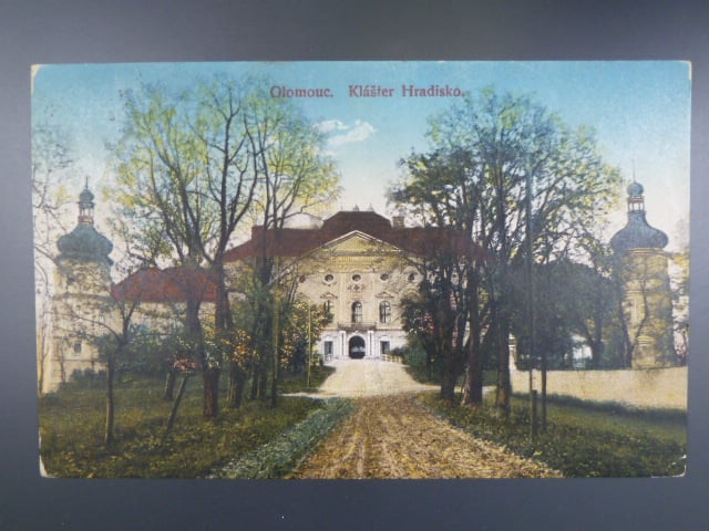 Olomouc Klášter Hradisko, prošlá 1921