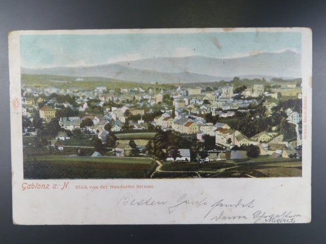Jablonec (Gablonz a. N.), prošlá 1900