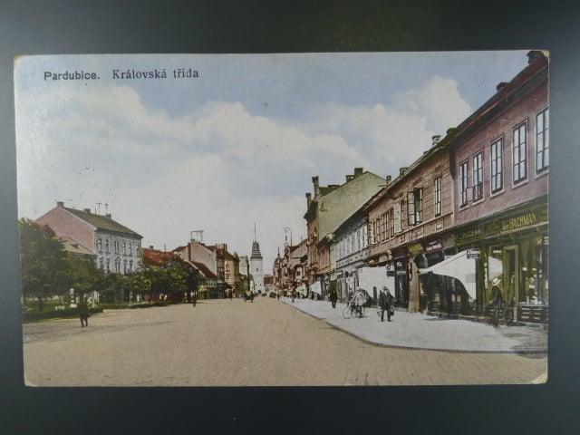 Pardubice Královská třída, prošlá 1910