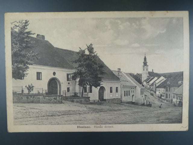 Husinec, prošlá 1934, bez zn.