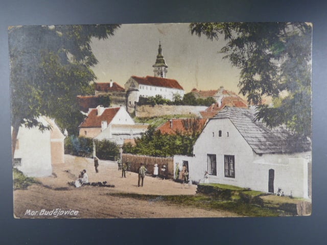 Moravské Budějovice, prošlá 1922, bez zn.
