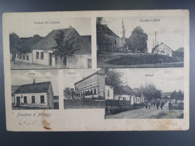 Milonice, prošlá