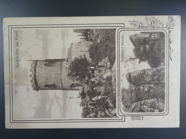 Kleť rozhledna, prošlá 1925