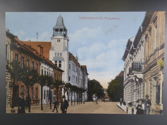 Terezín Postgebäude., neprošlá