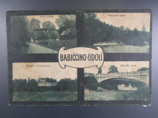 Babiččino Údolí, prošlá, strž. zn.