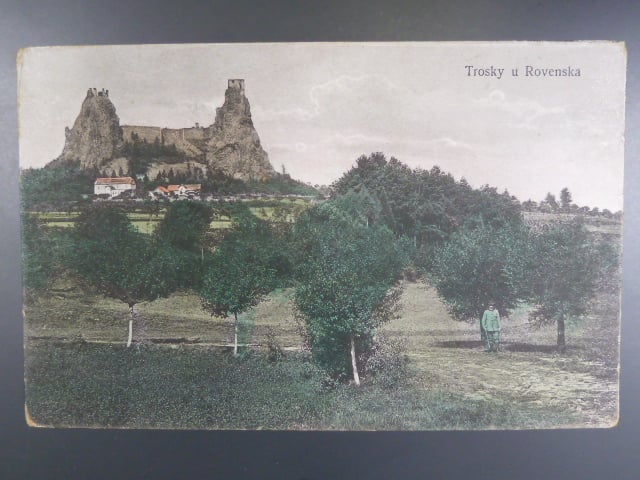 Trosky u Rovenska, prošlá, stržená zn.
