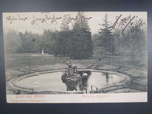 Brno, Lužánky, prošlá 1905